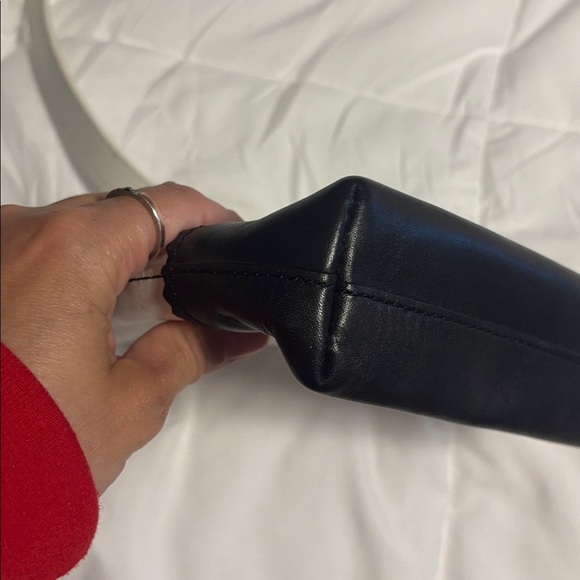 Hype White and Black Leather Mini Bag - Picture 2 of 6